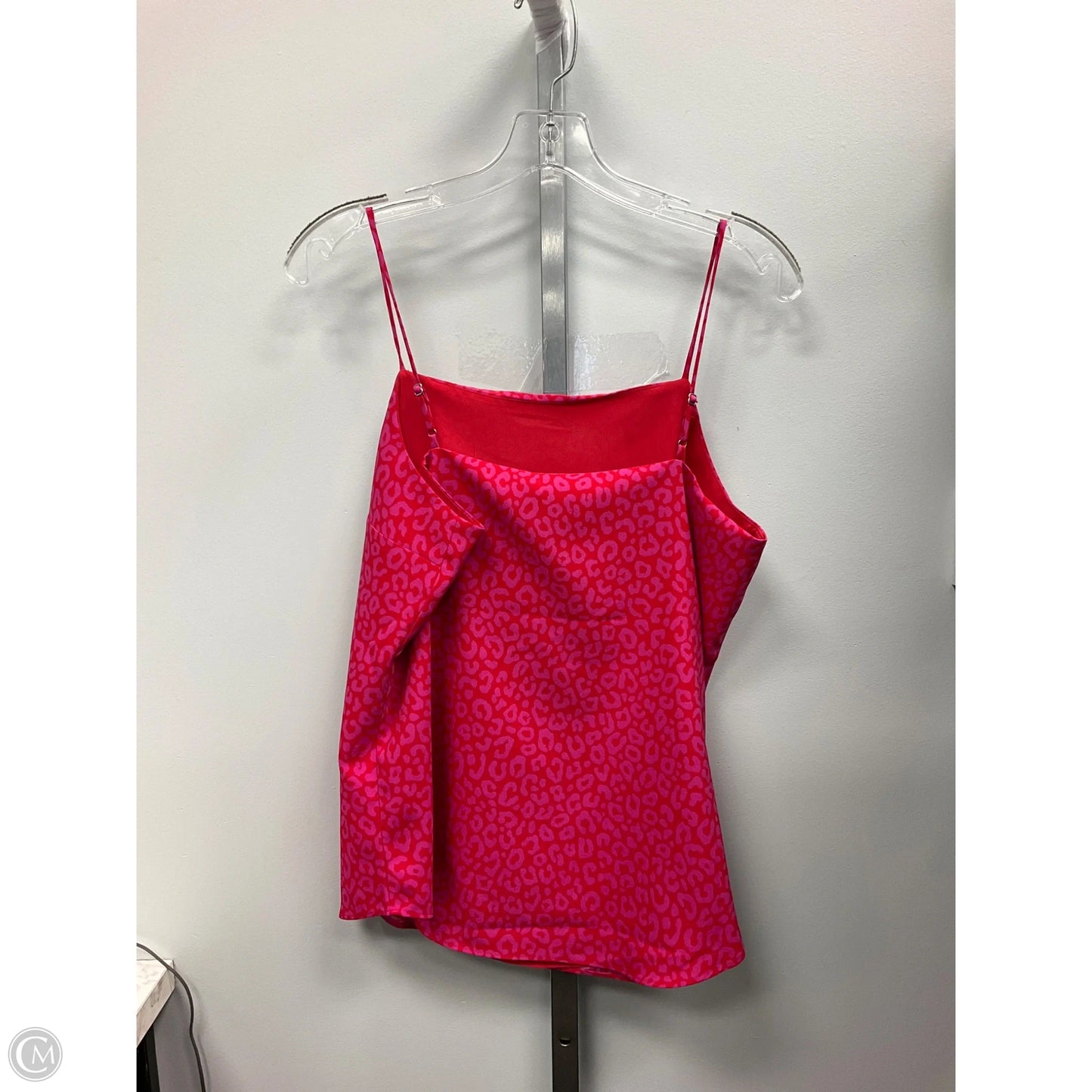 Top Sleeveless By Ann Taylor In Pink & Red, Size: Mp
