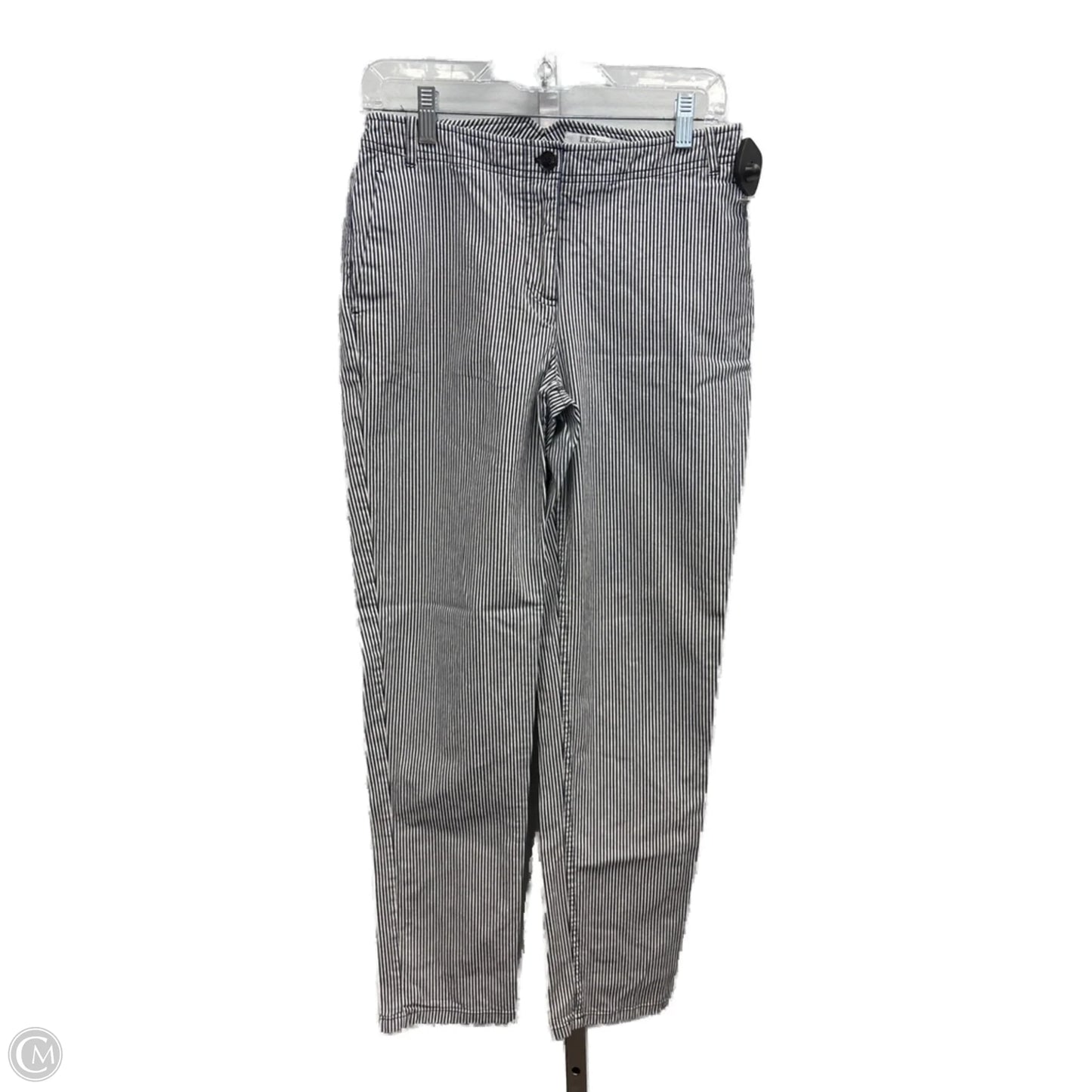 Pants Cropped By Lk Bennett In Striped Pattern, Size: 4