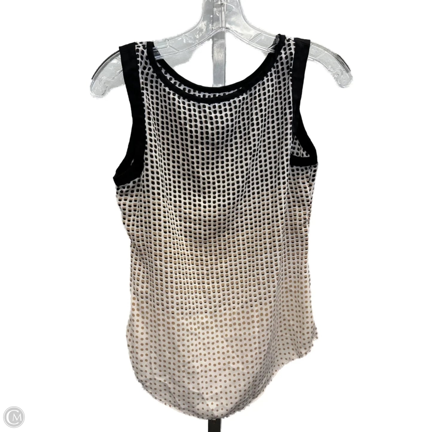 Top Sleeveless By White House Black Market In Black & White, Size: Xs