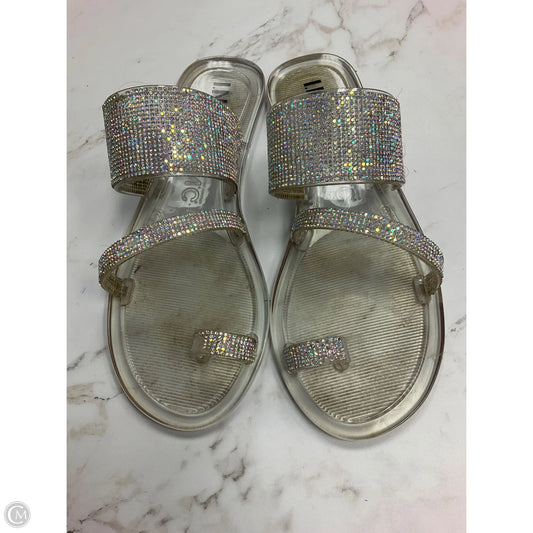 Sandals Flats By Inc In Clear, Size: 9