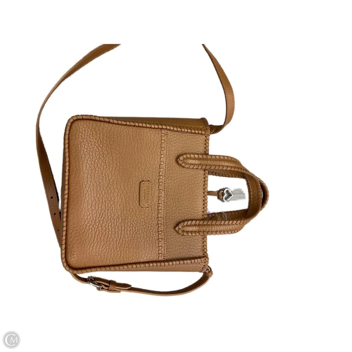 Handbag Leather By Brighton, Size: Medium