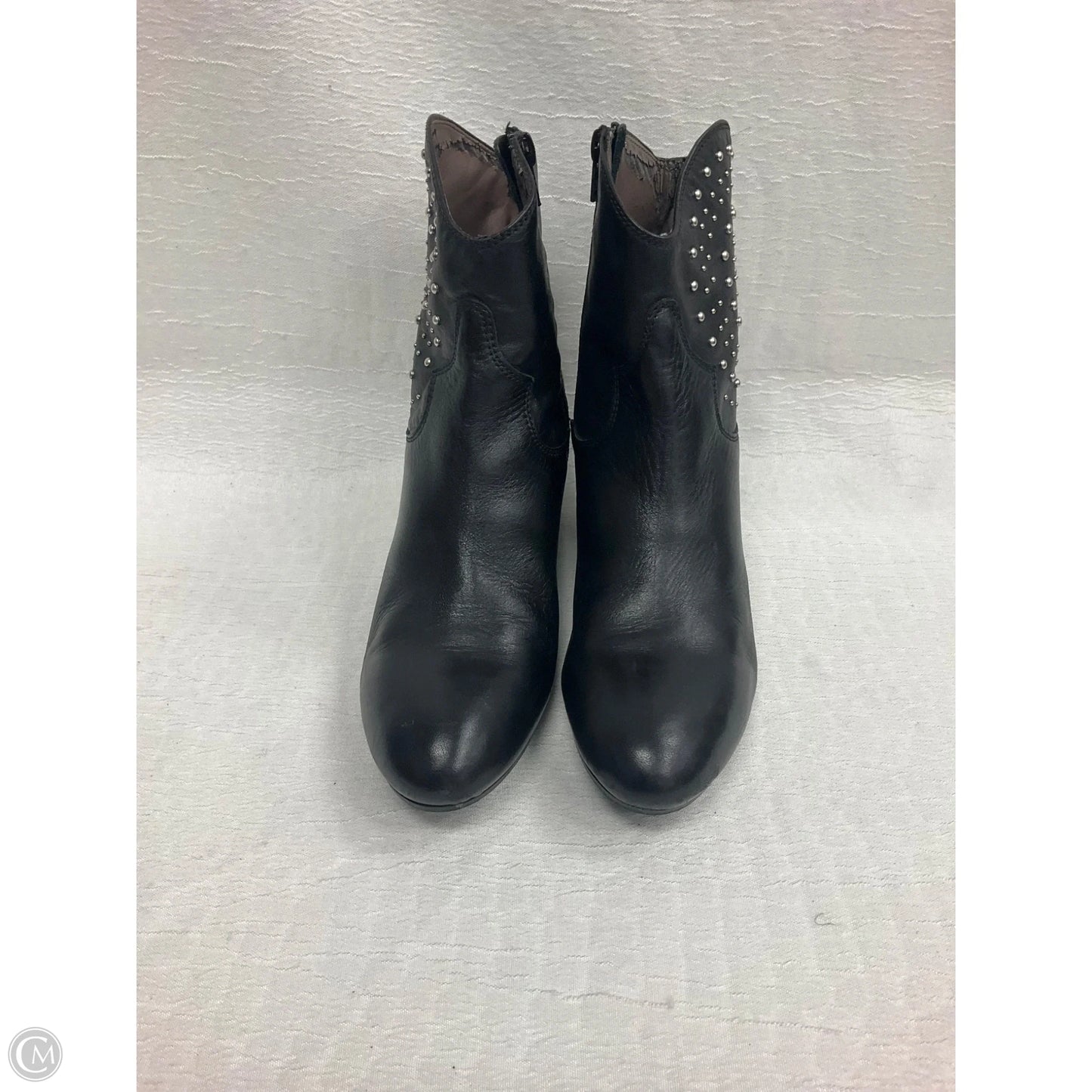 Boots Ankle Heels By Sesto Meucci In Black, Size: 8