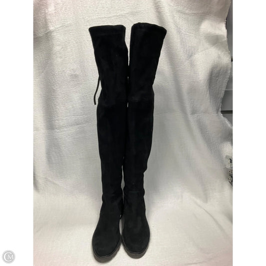 Boots Designer By Stuart Weitzman In Black, Size: 7