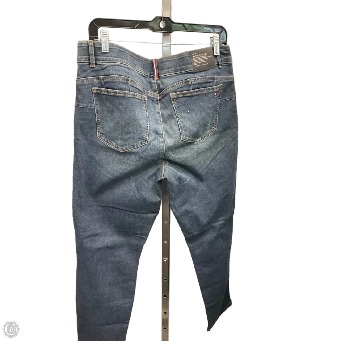 Jeans Cropped By Tommy Hilfiger In Blue Denim, Size: 14
