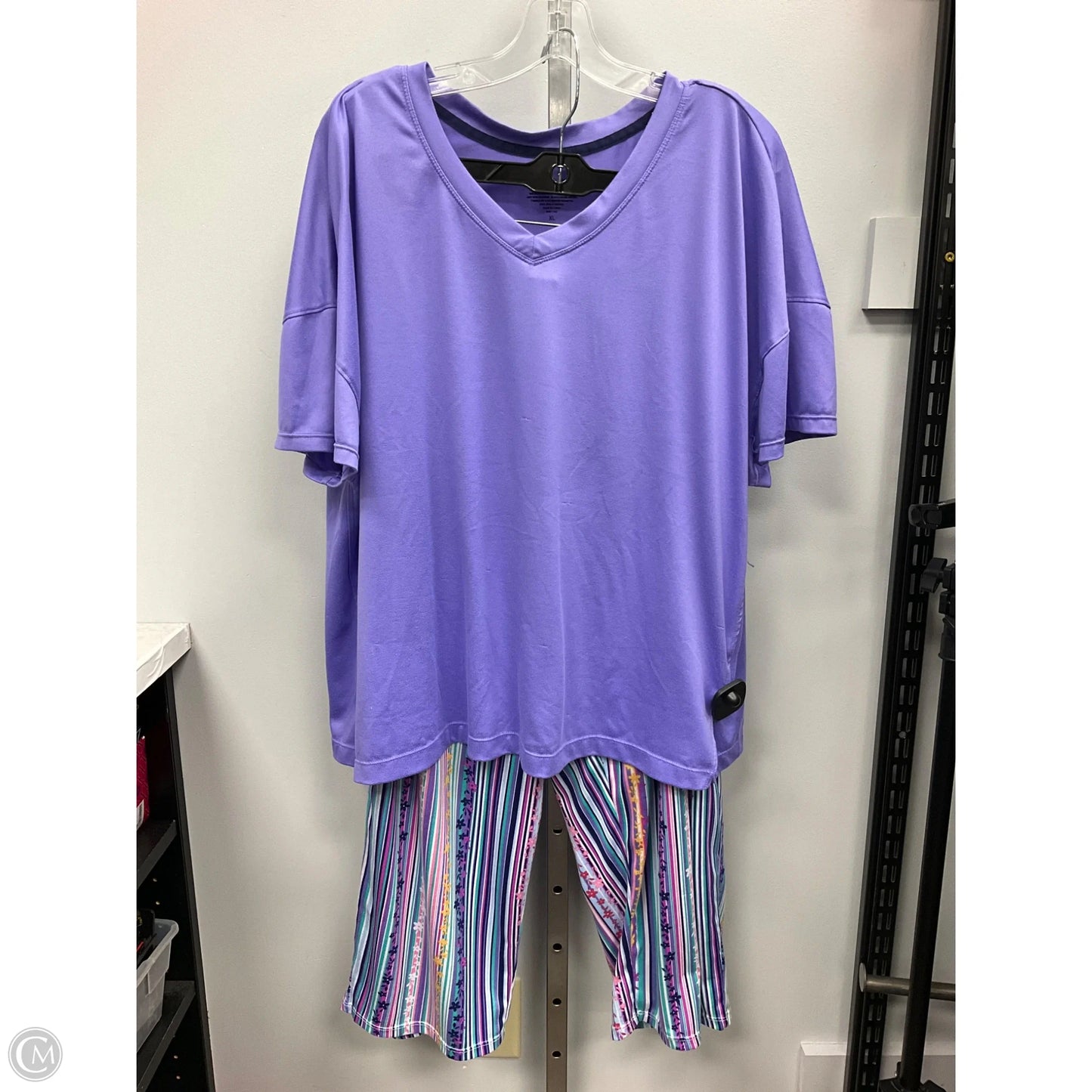 Pajamas 2pc By Cuddl Duds In Multi-colored, Size: Xl
