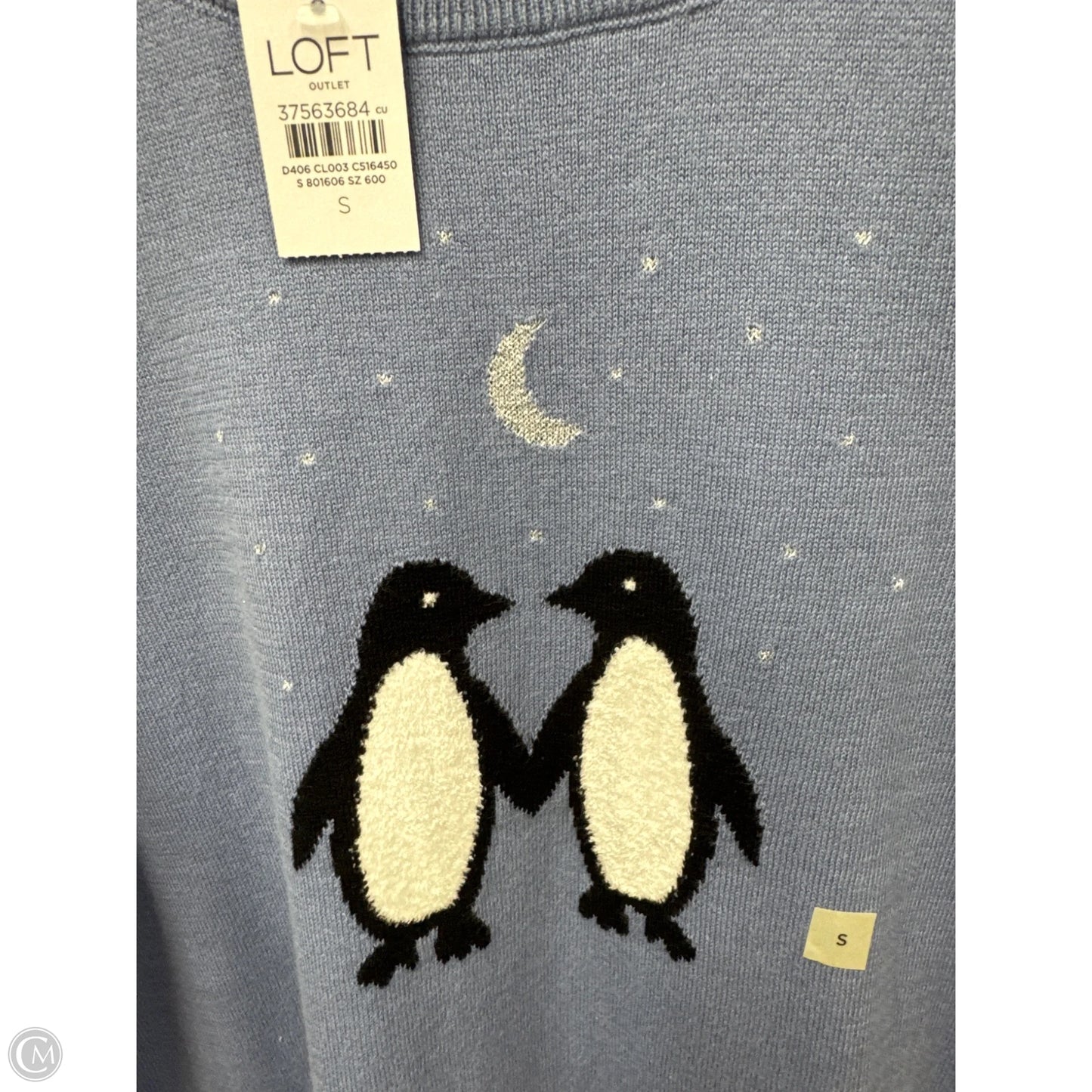 Sweater By Loft In Blue, Size: S