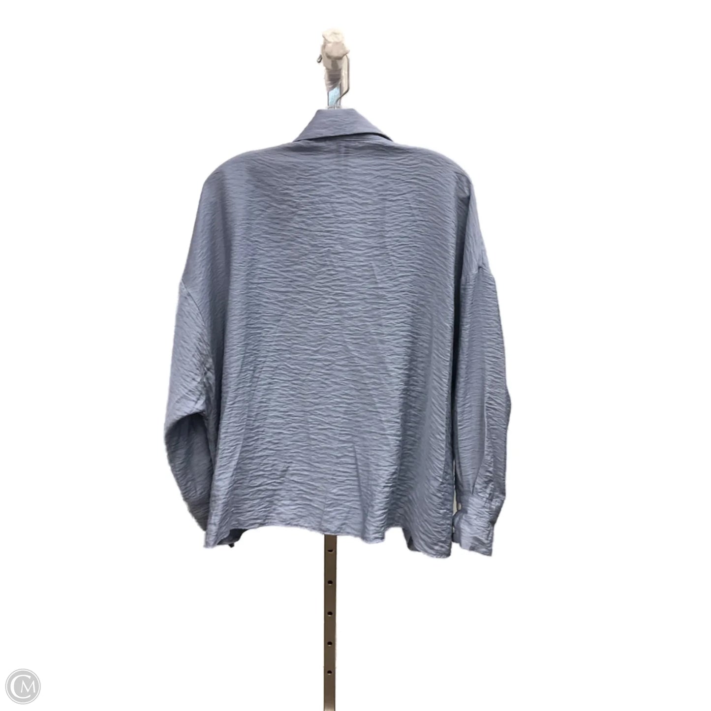 Top Long Sleeve By Anthropologie In Blue, Size: S