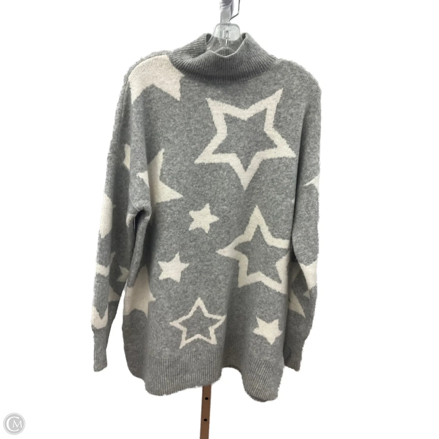Sweater By Lou And Grey In Grey, Size: L