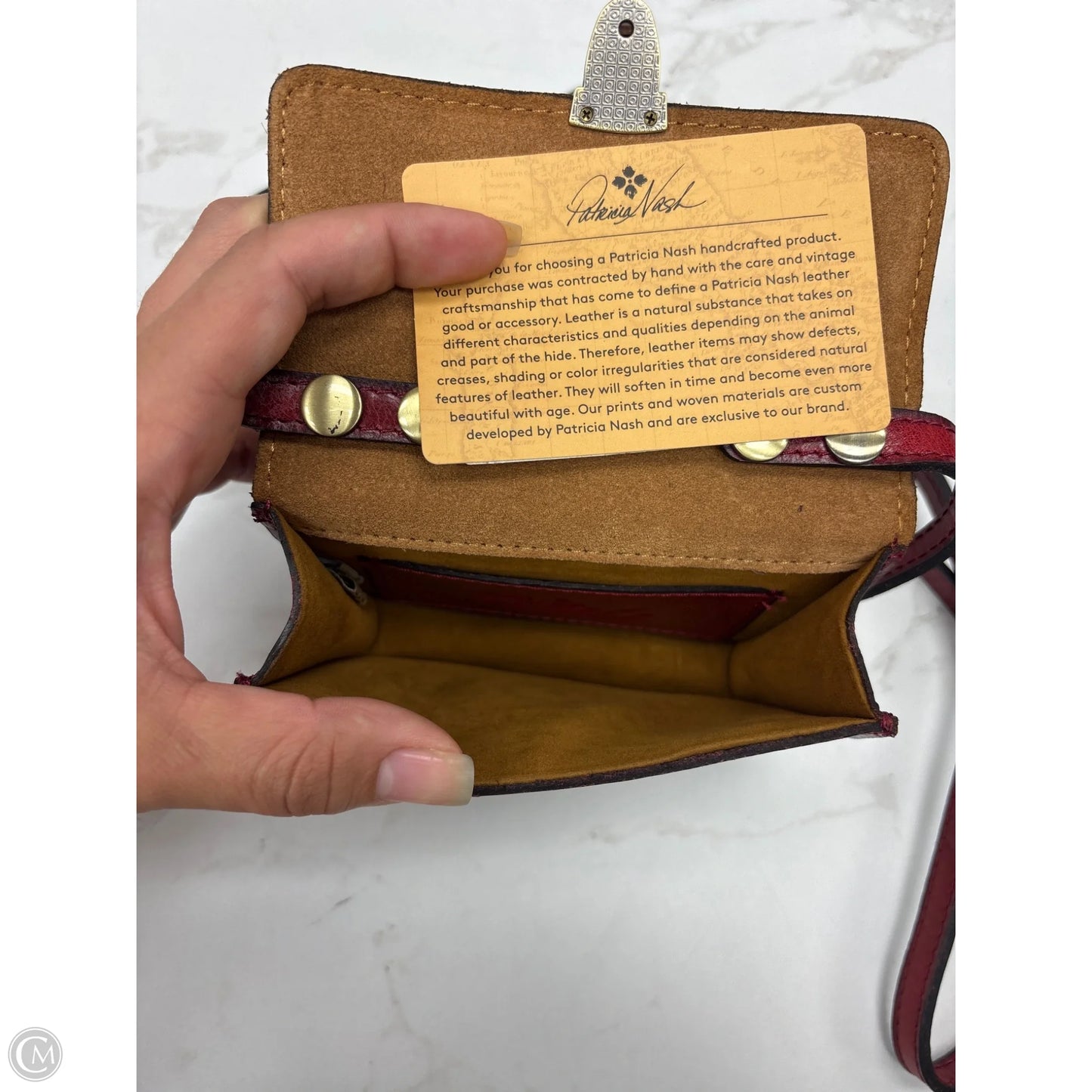 Crossbody Designer By Patricia Nash, Size: Small