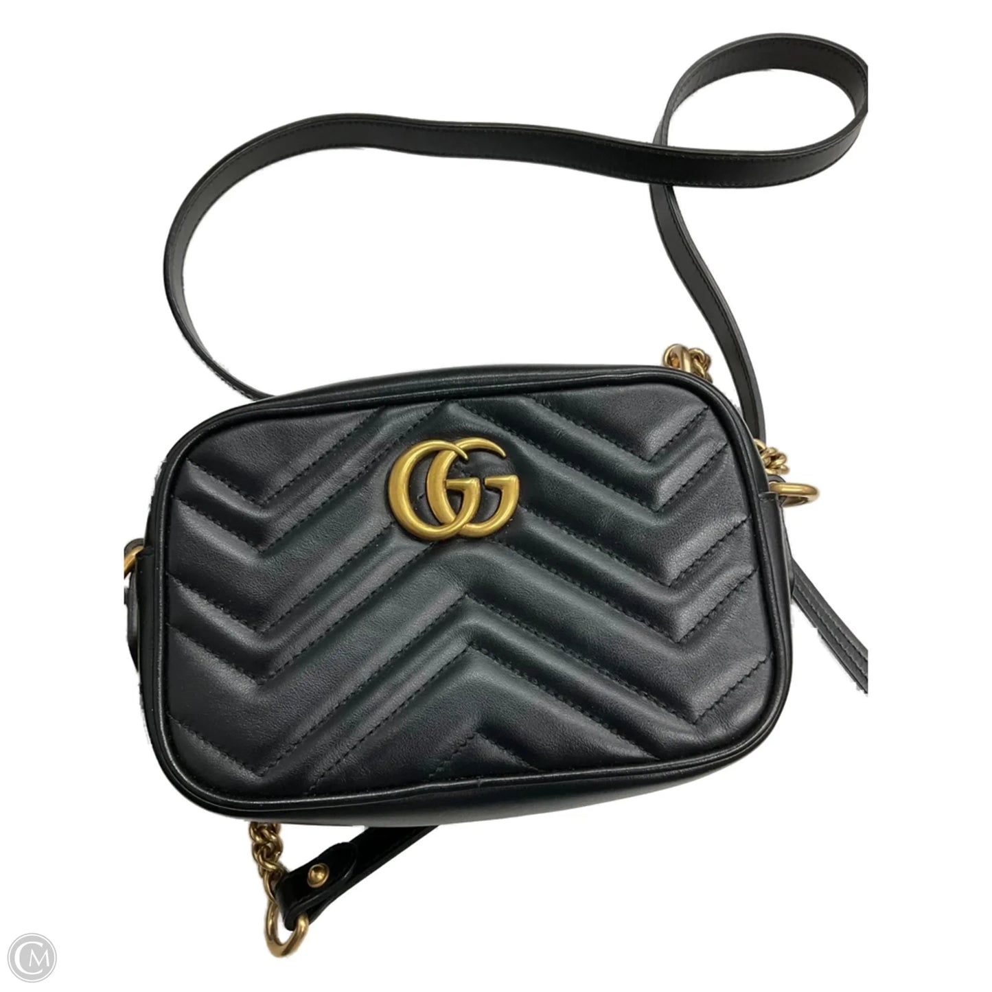 Crossbody Luxury Designer By Gucci, Size: Small