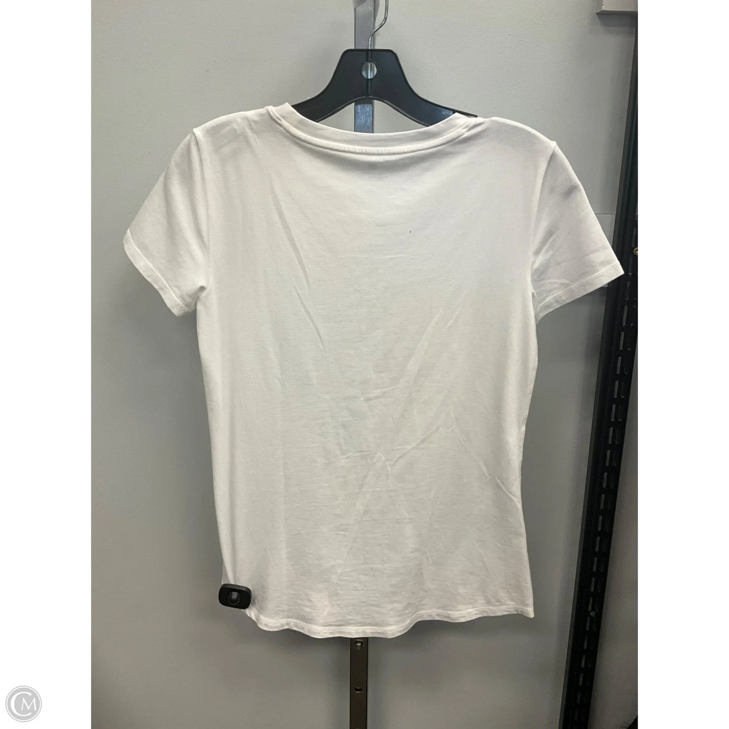 Top Short Sleeve Basic By Talbots In White, Size: Xs