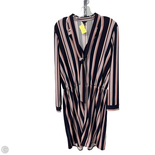 Dress Casual Short By Ann Taylor In Striped Pattern, Size: M