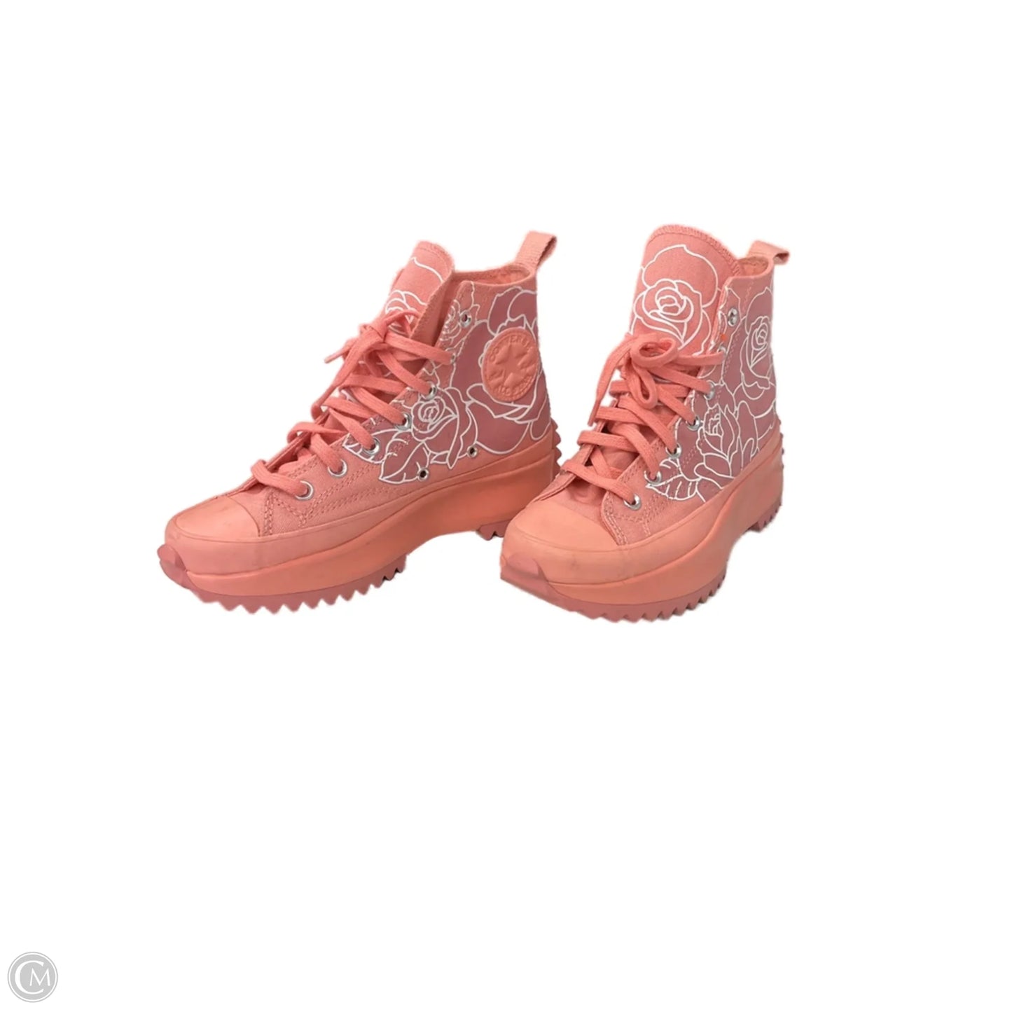 Shoes Sneakers By Converse In Orange, Size: 7.5