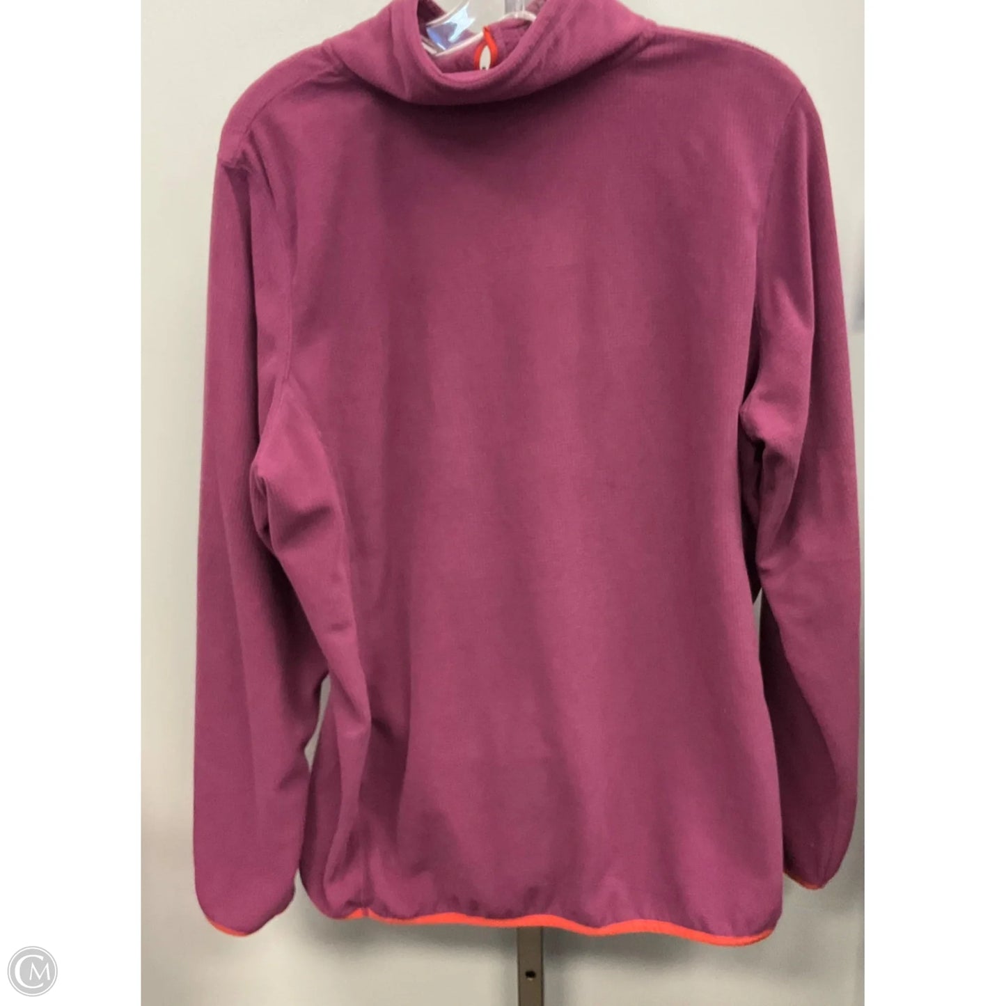 Top Long Sleeve By Orvis In Purple, Size: Xl