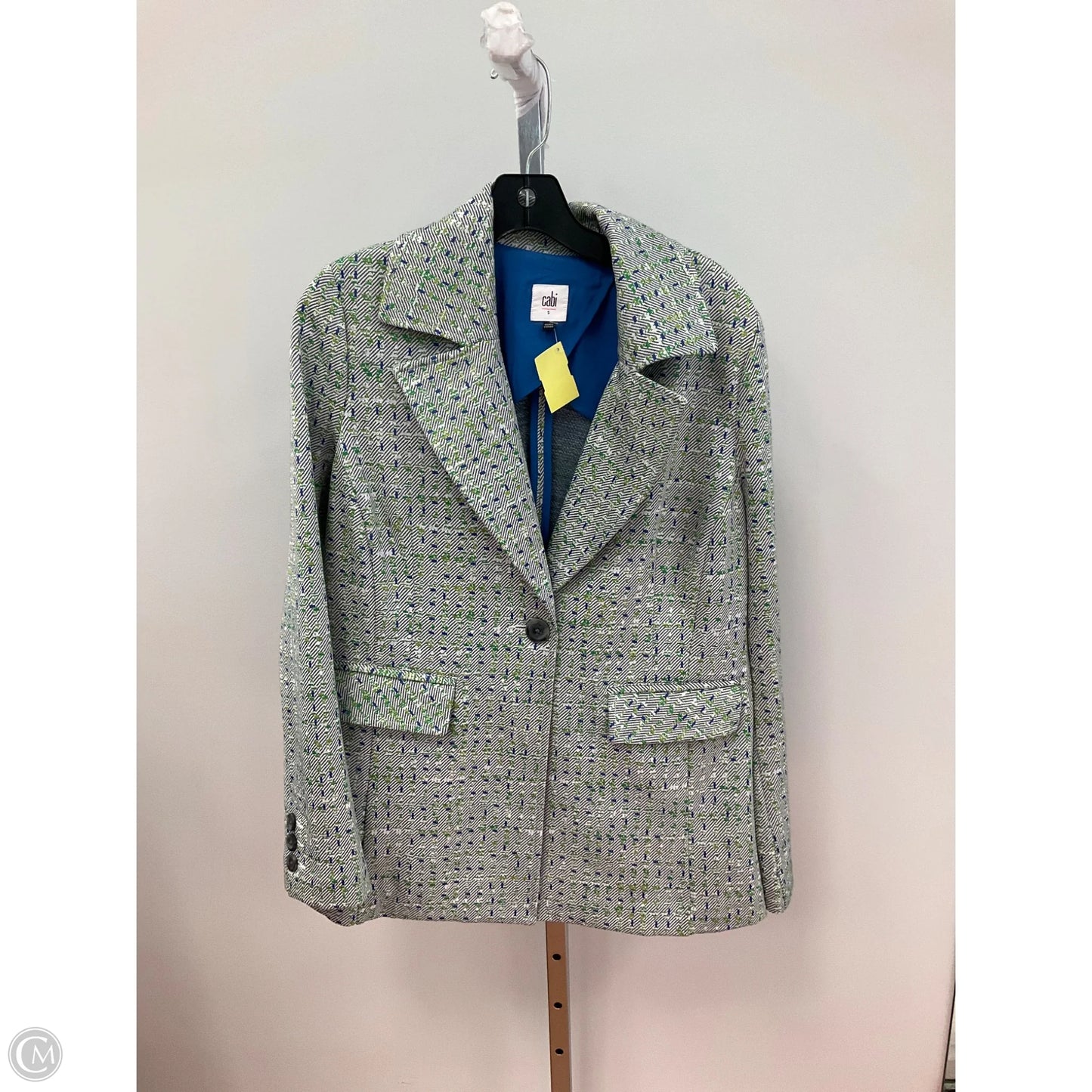 Blazer By Cabi In Blue & Green, Size: S