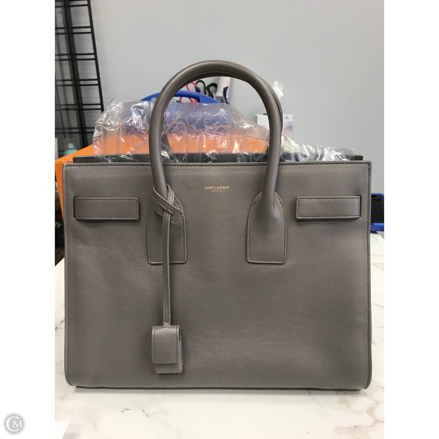 Handbag Luxury Designer By Yves Saint Laurent, Size: Large