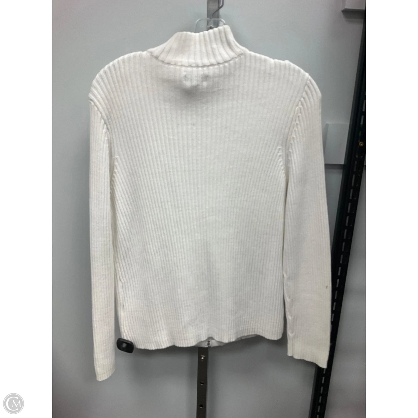 Jacket Other By Croft And Barrow In White, Size: Lp