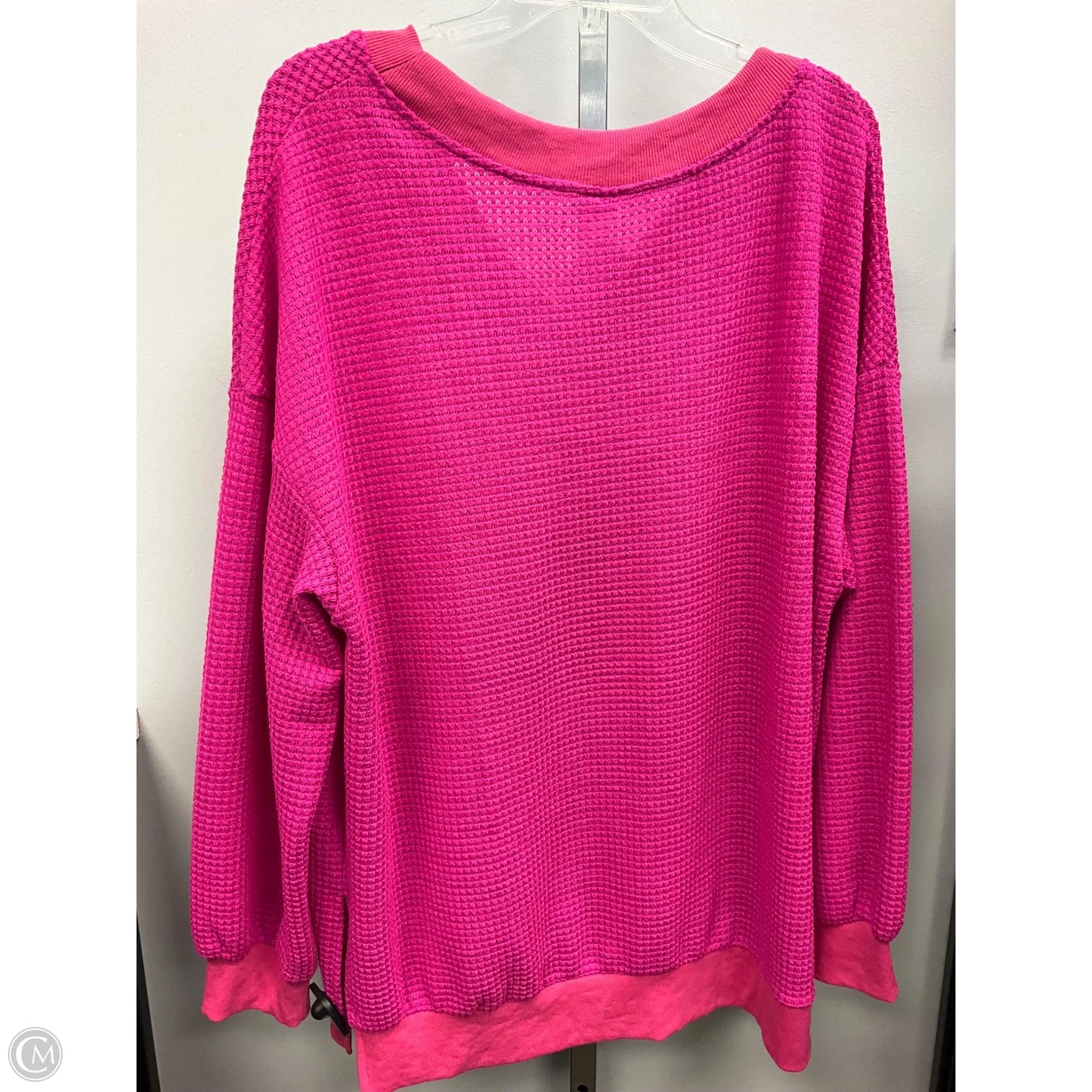 Top Long Sleeve By Dokotoo In Pink, Size: Xl