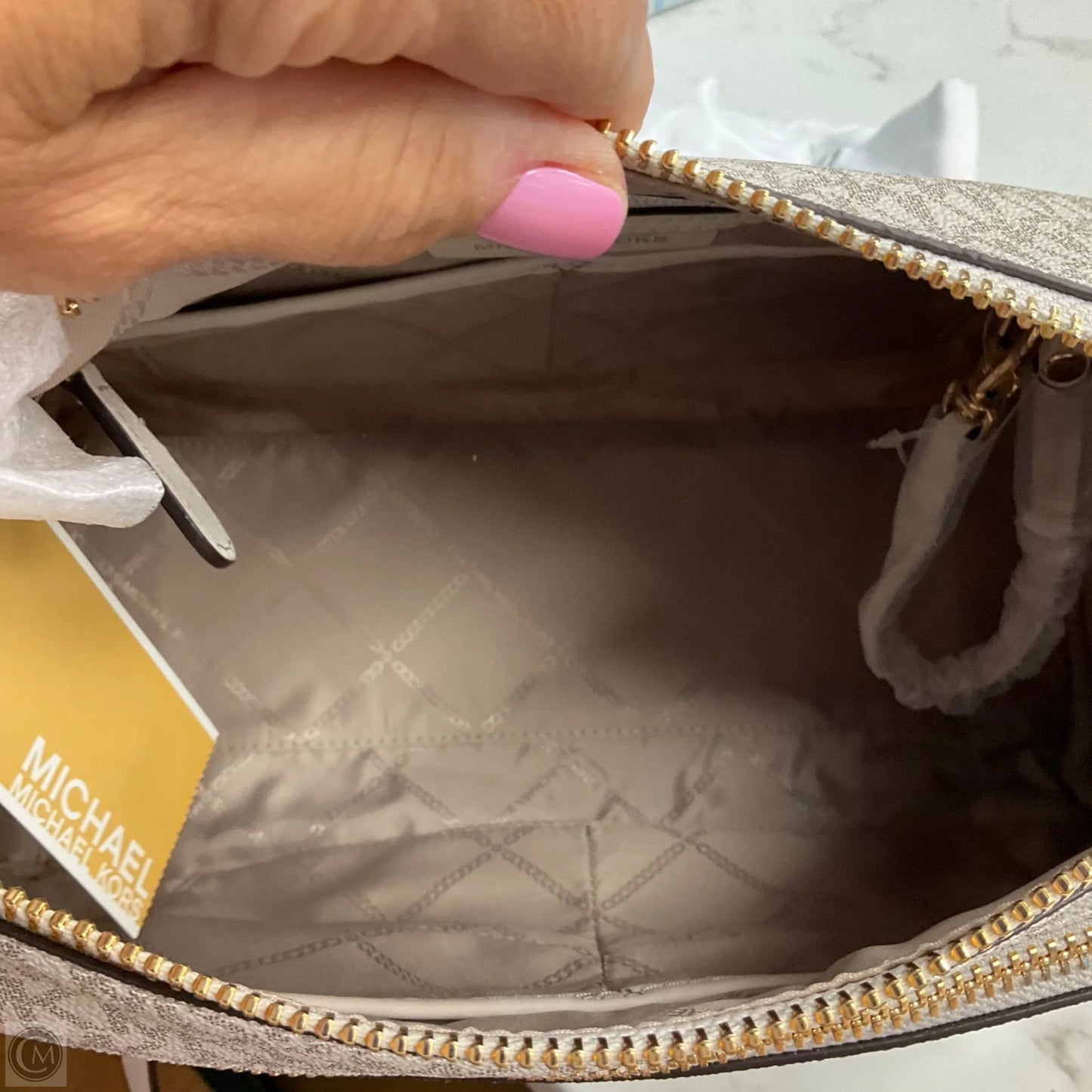 Tote Designer By Michael Kors, Size: Medium