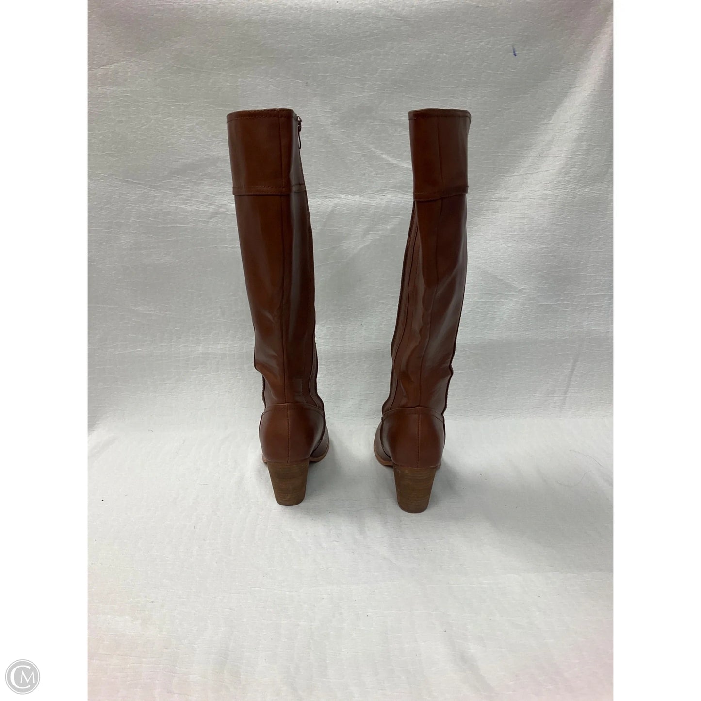 Boots Knee Heels By Torrid In Brown, Size: 7.5