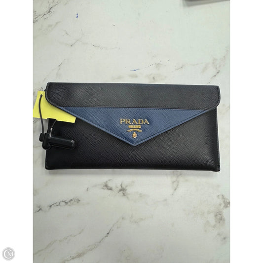 Wallet Luxury Designer By Prada, Size: Large