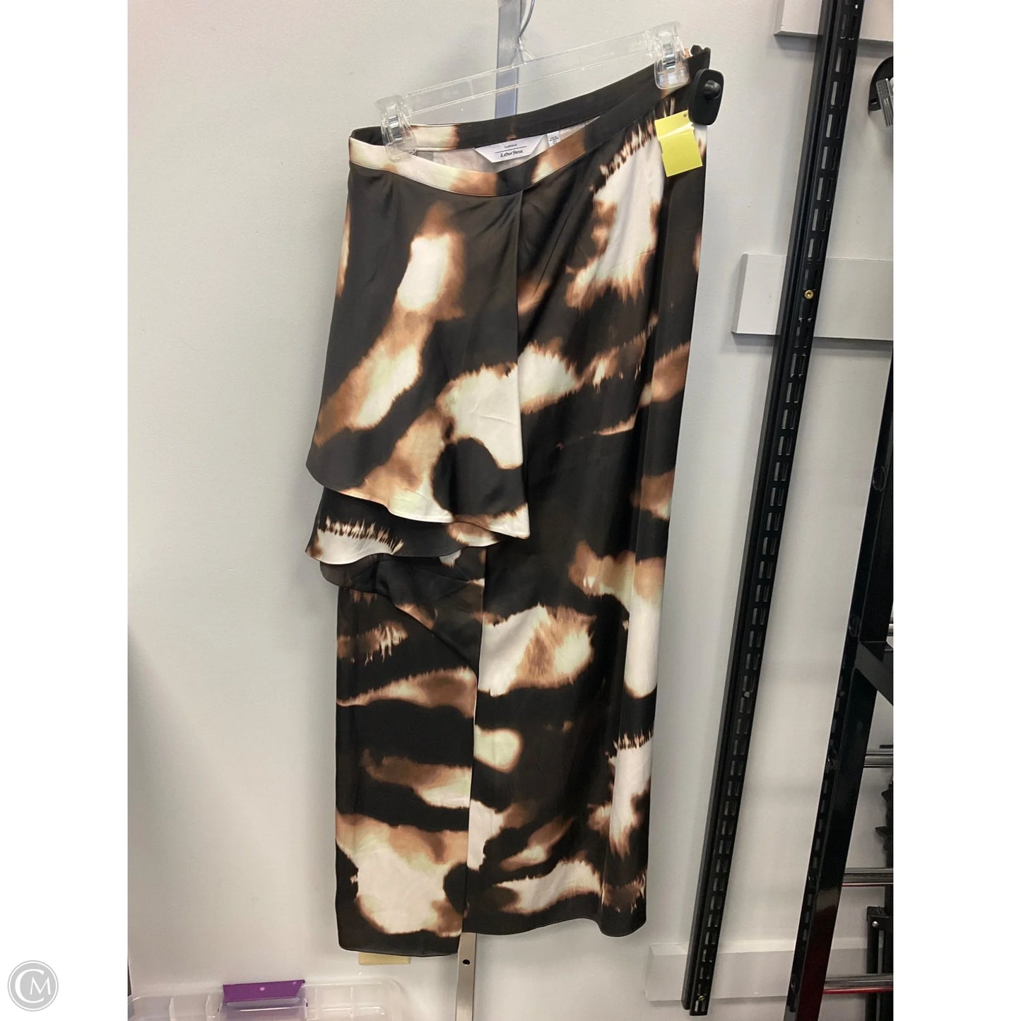 Skirt Maxi By Capsule & Other Stories In Brown & Cream, Size: 6