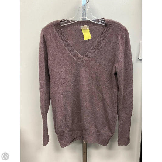 Sweater Cashmere By J. Crew In Purple, Size: S