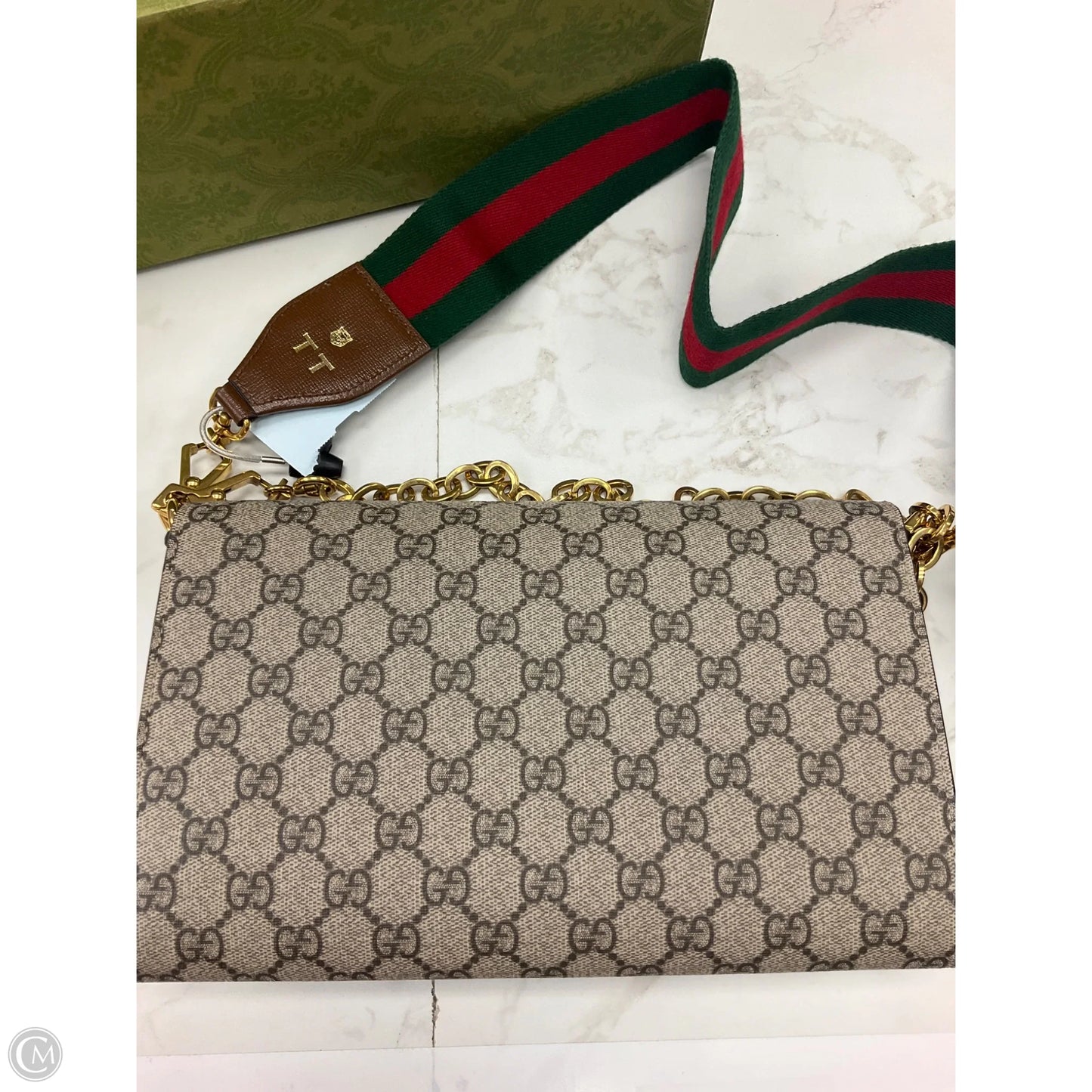 Handbag Luxury Designer By Gucci, Size: Medium