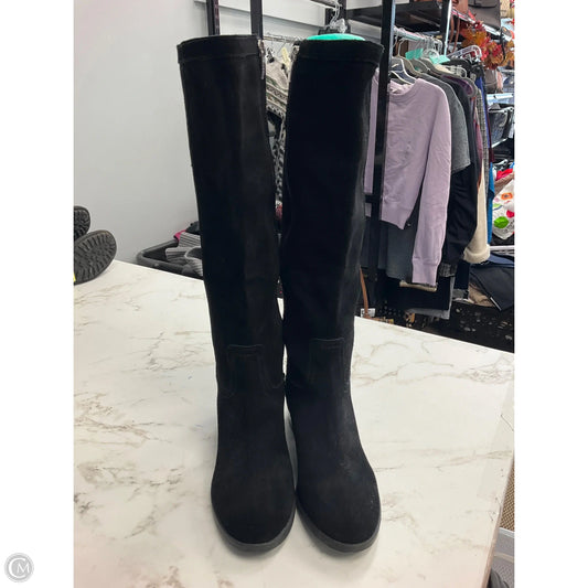 Boots Mid-calf Heels By Marc Fisher In Black, Size: 6
