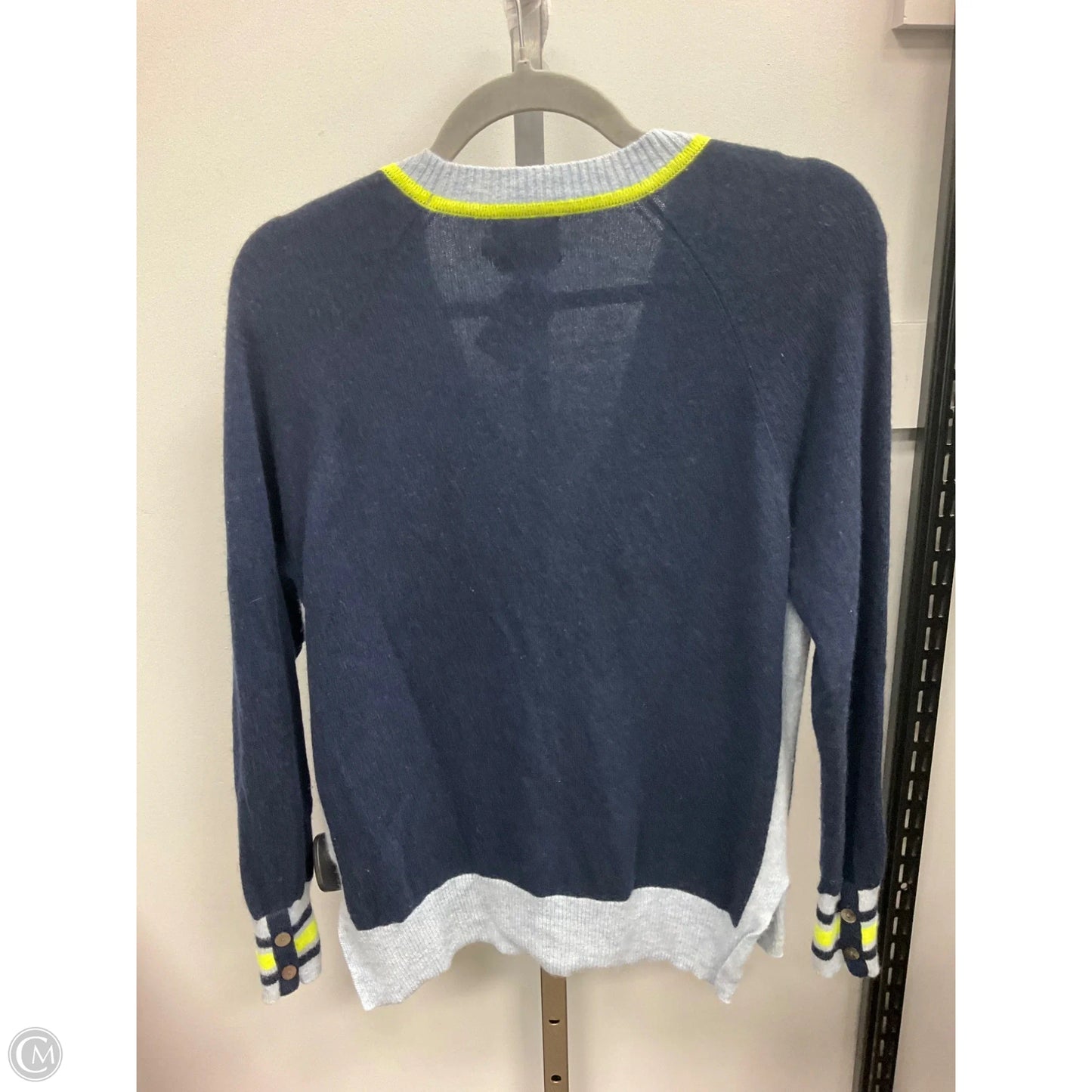 Sweater Cardigan By Cmc In Navy, Size: S