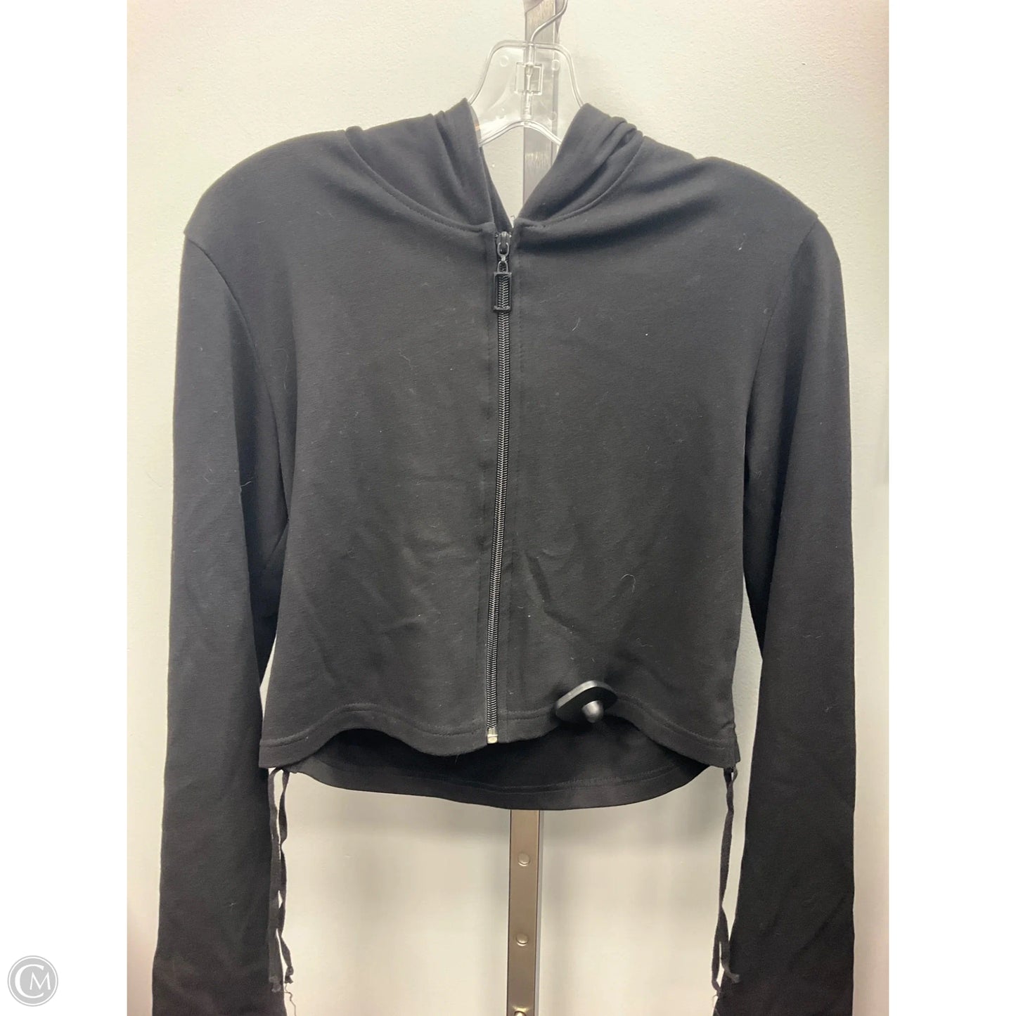 Top Long Sleeve By Mkm In Black, Size: M