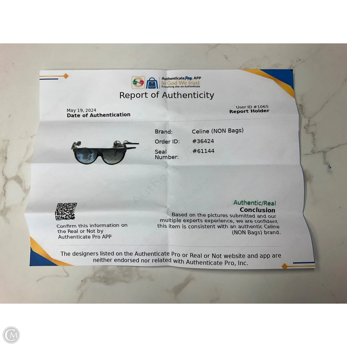Sunglasses Luxury Designer By Celine