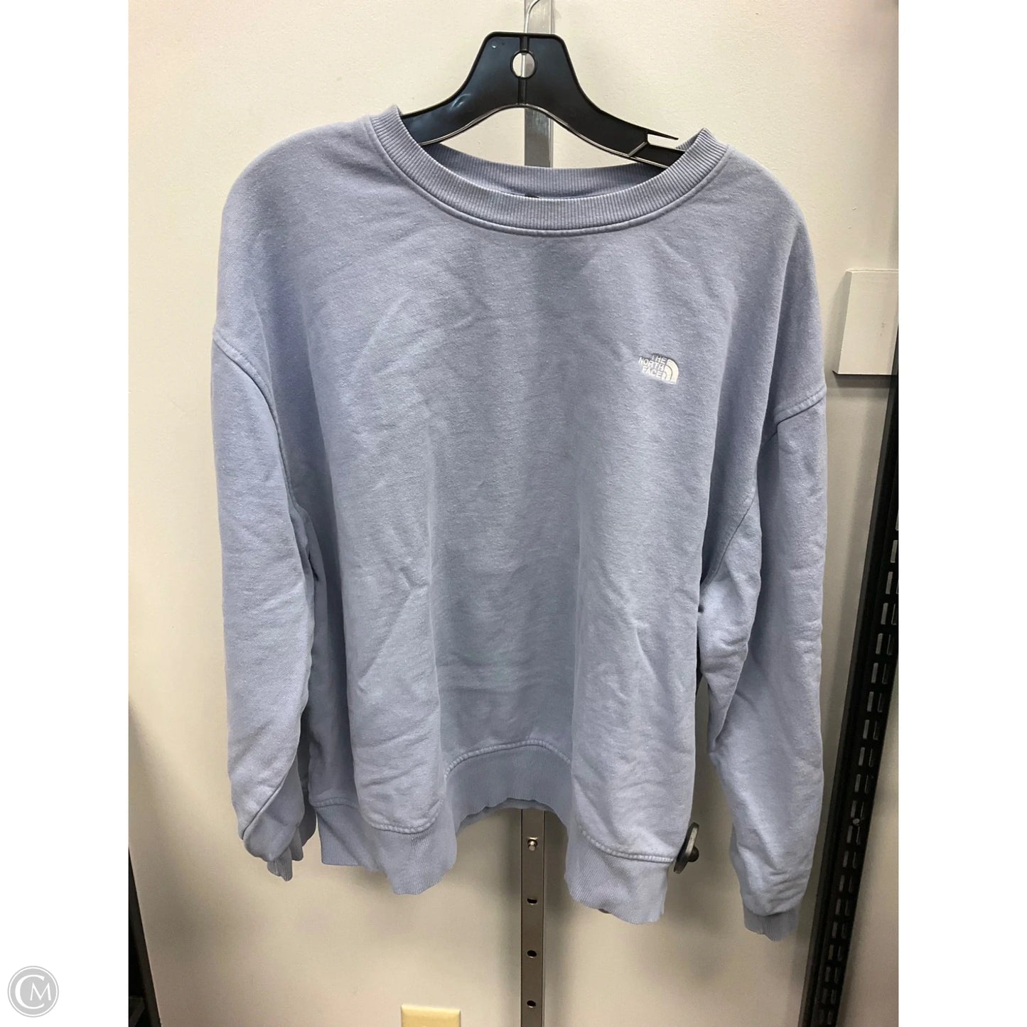 Top Long Sleeve By The North Face In Blue, Size: M