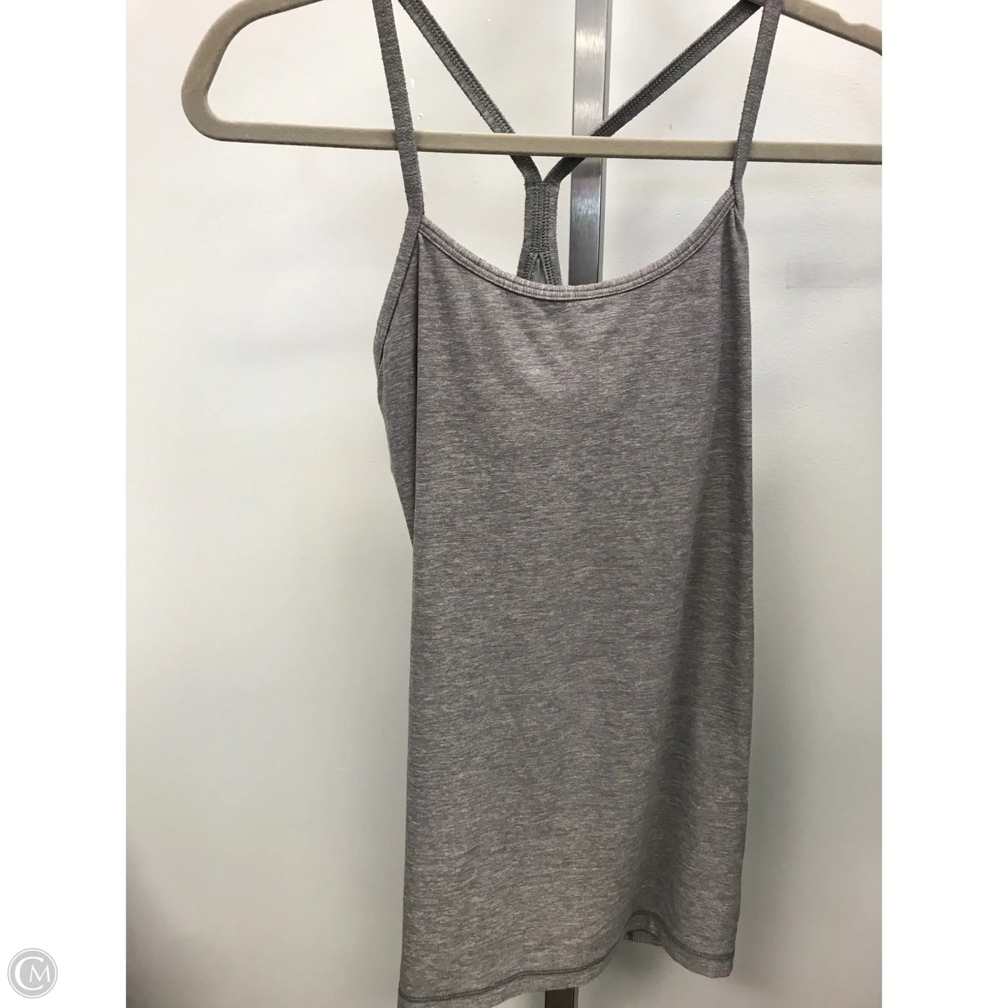 Athletic Tank Top By Lululemon In Grey, Size: 6
