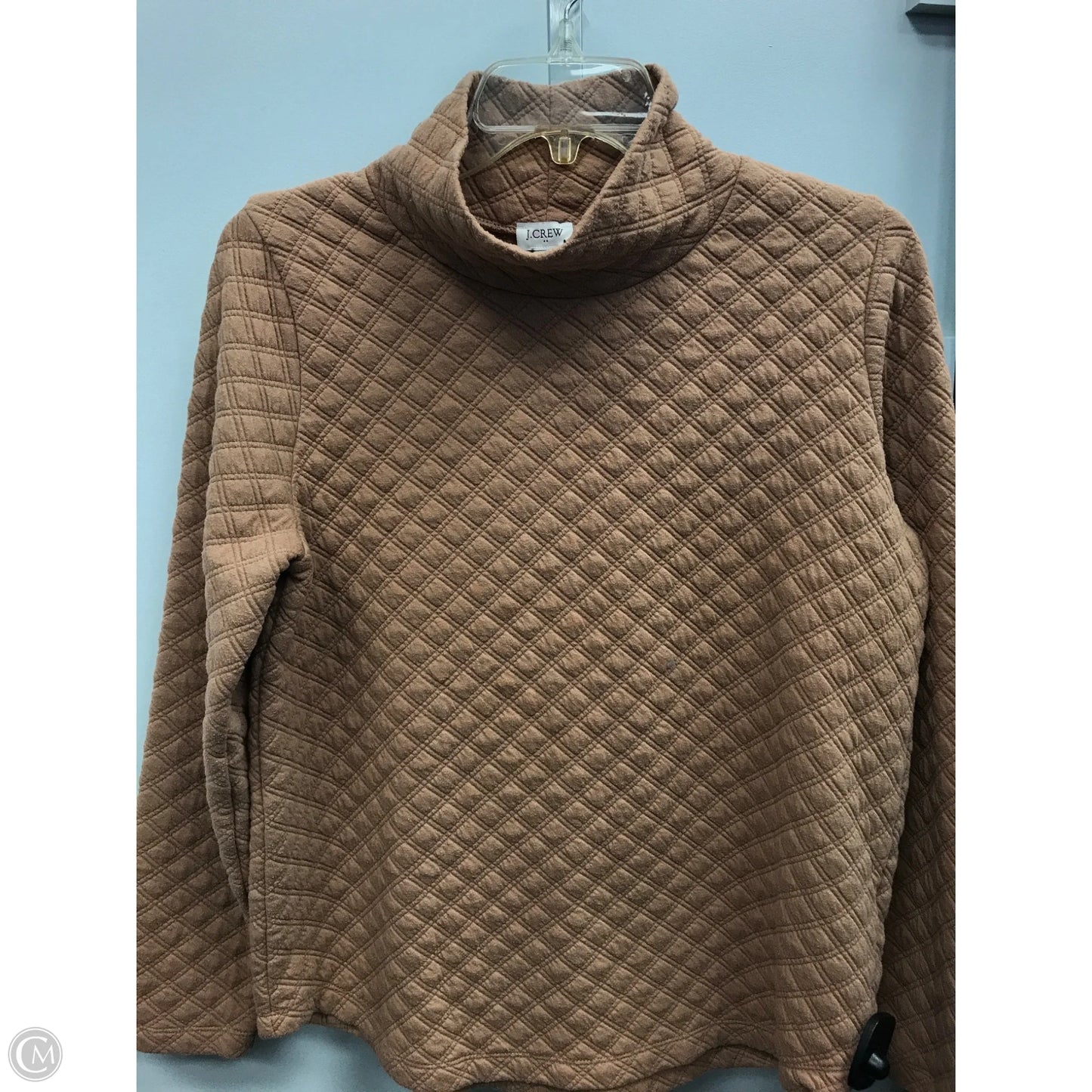 Top Long Sleeve By J. Crew In Tan, Size: S