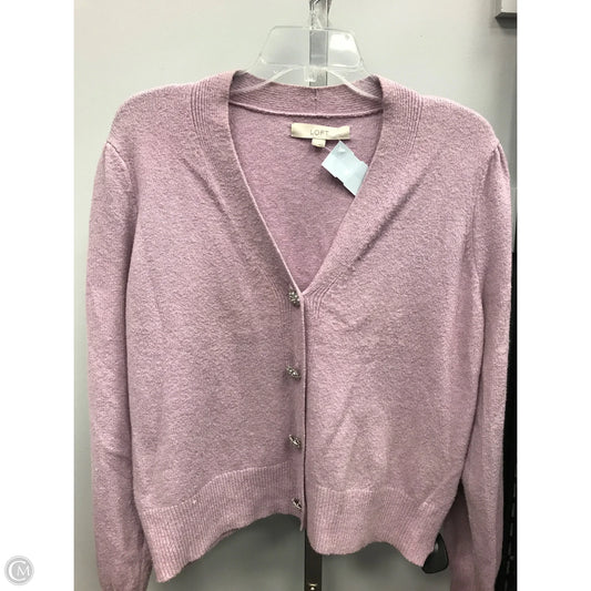 Sweater By Loft In Purple, Size: M