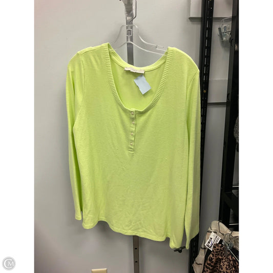 Sweater By Loft In Green, Size: Xl