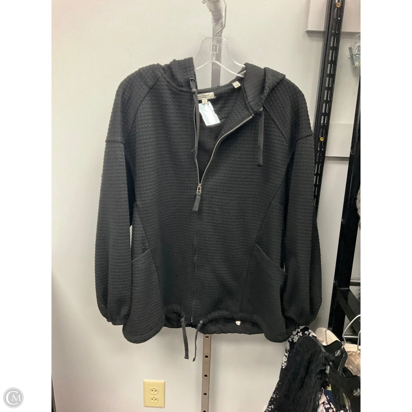 Top Long Sleeve By Max Studio In Black, Size: 1x