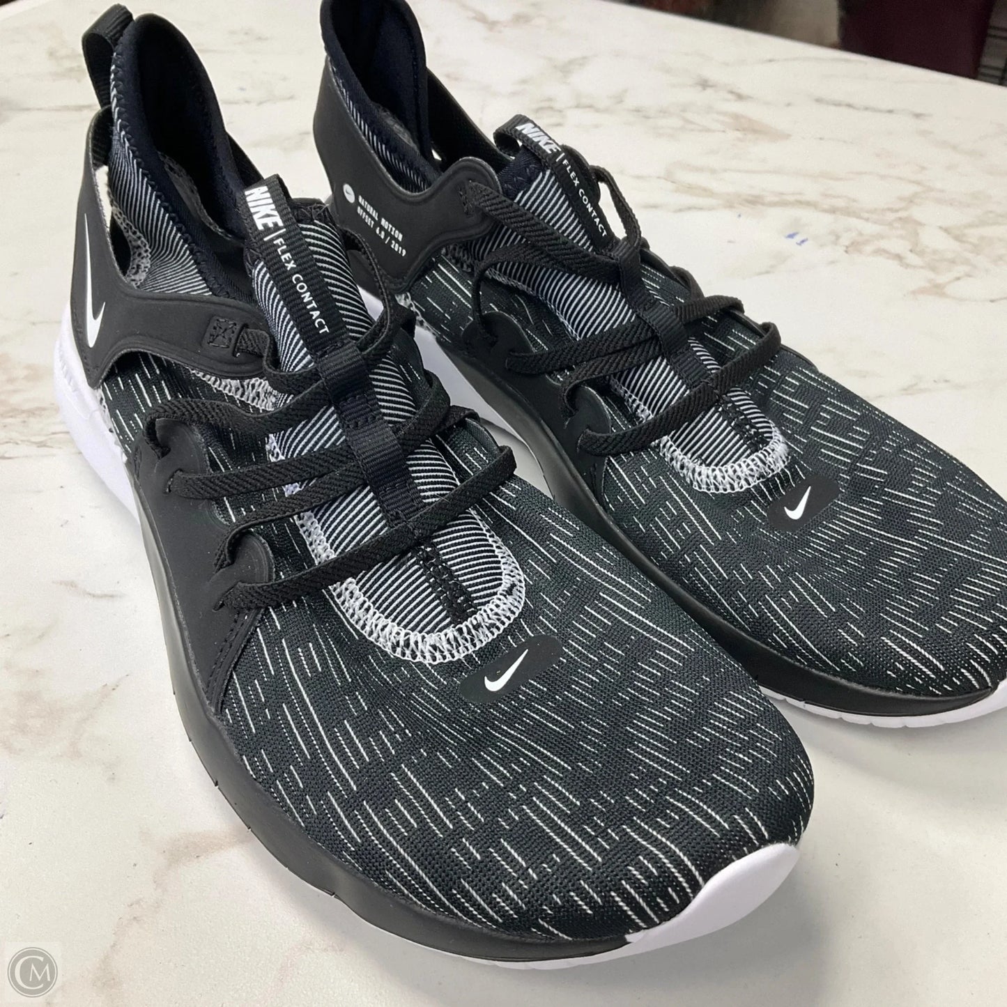 Shoes Athletic By Nike In Black & White, Size: 9