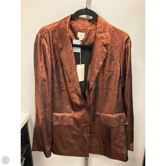 Blazer By A New Day In Copper, Size: M