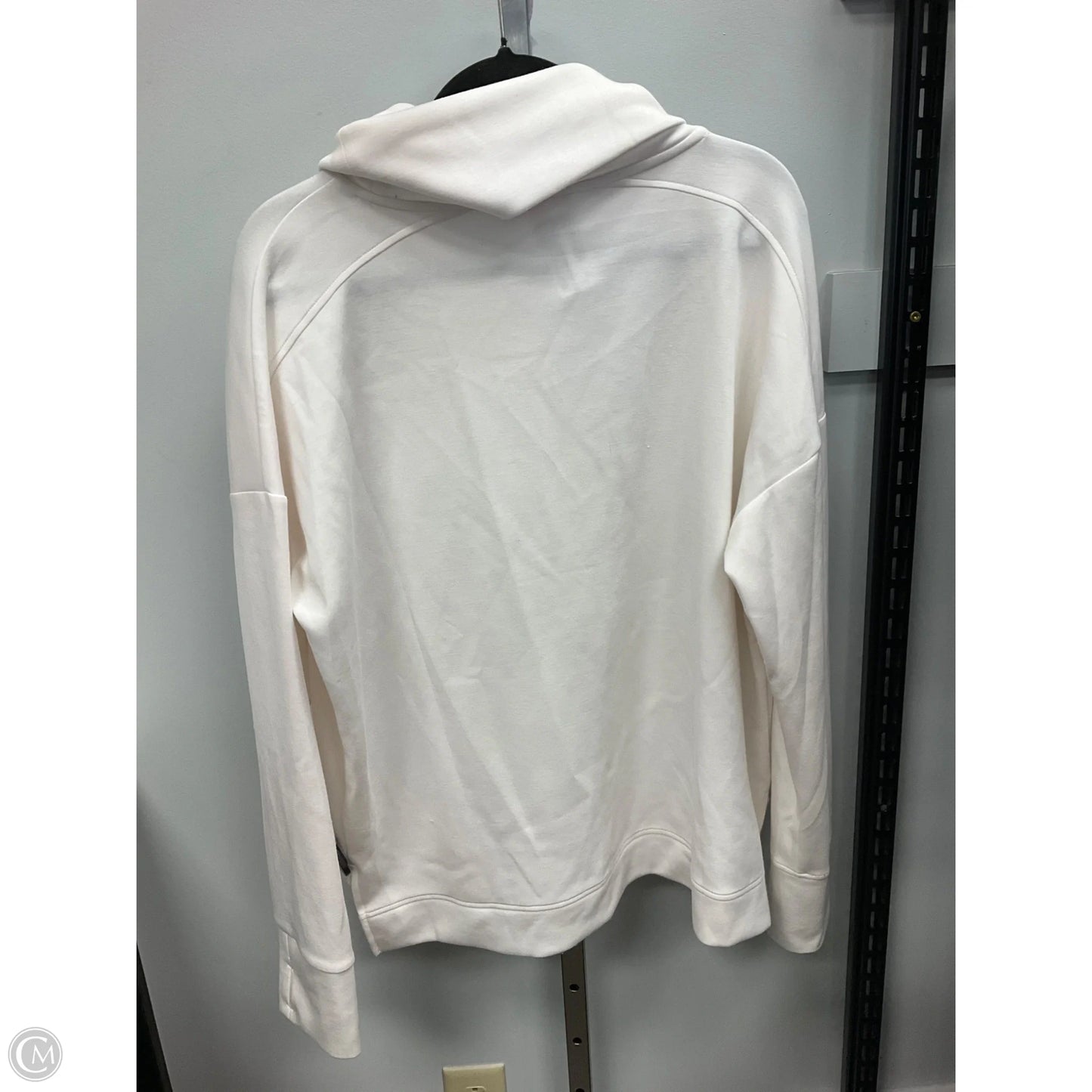 Top Long Sleeve By Cable And Gauge In White, Size: Xl