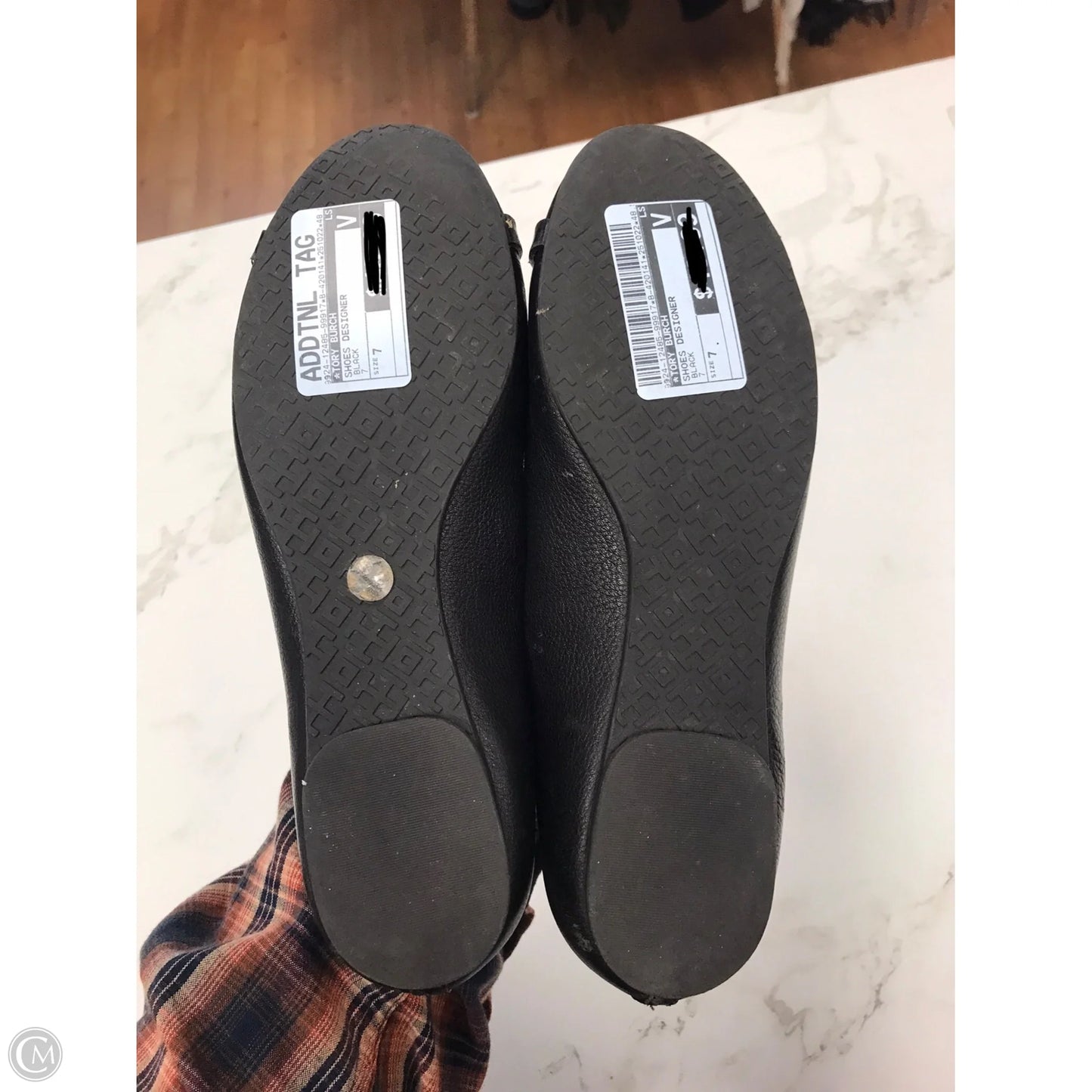 Shoes Designer By Tory Burch In Black, Size: 7