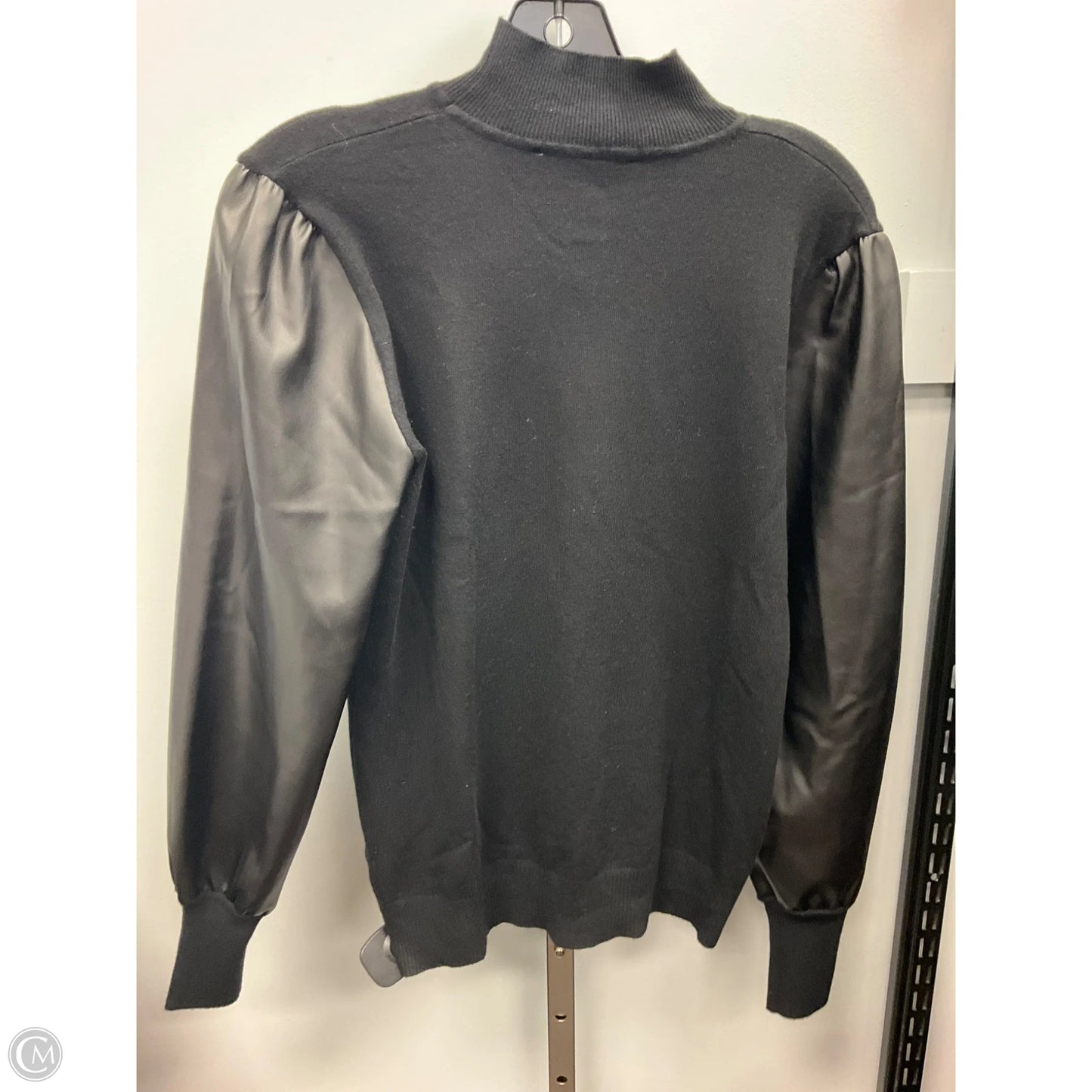 Top Long Sleeve By Cmc In Black, Size: S