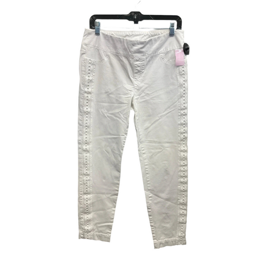 Pants Cropped By Soft Surroundings In White, Size: M