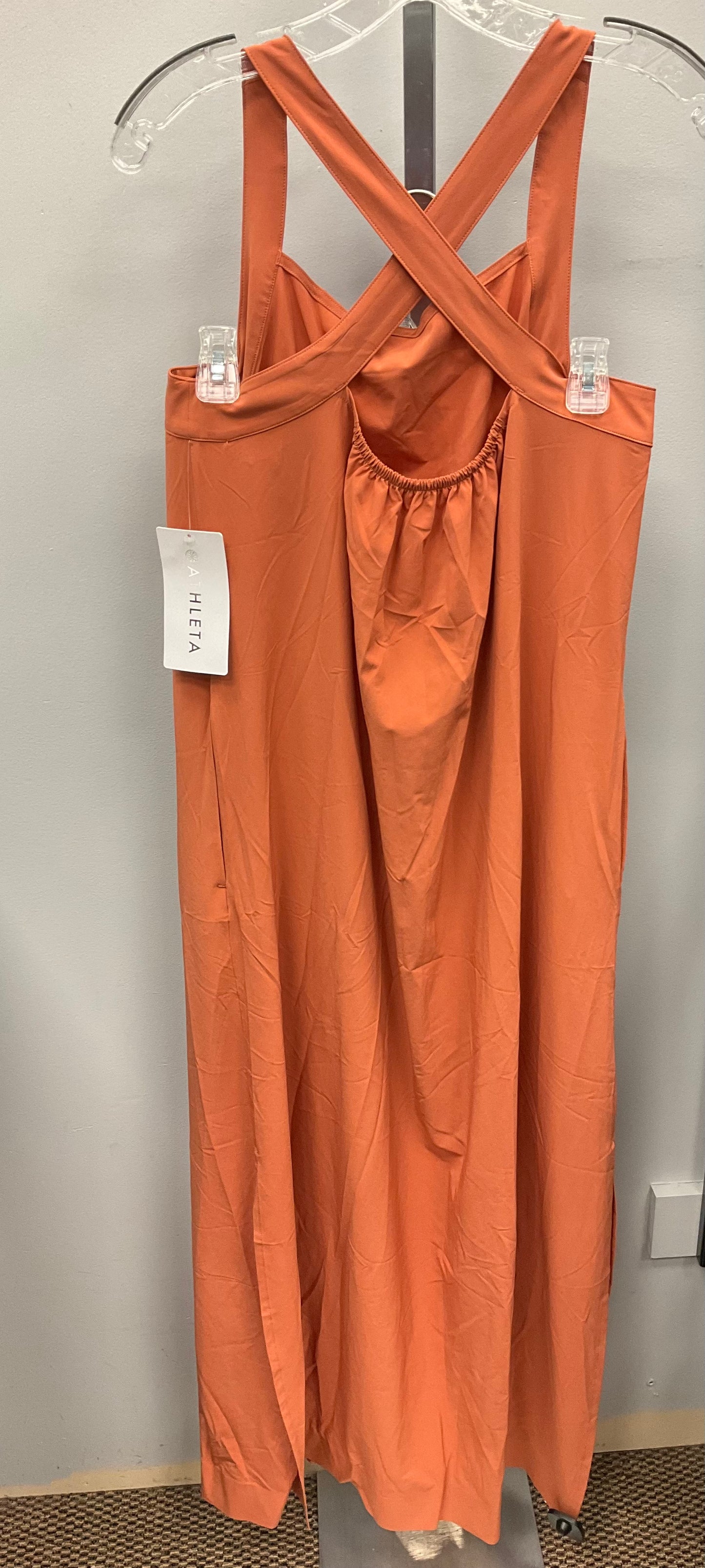 Dress Casual Maxi By Athleta In Orange, Size: M