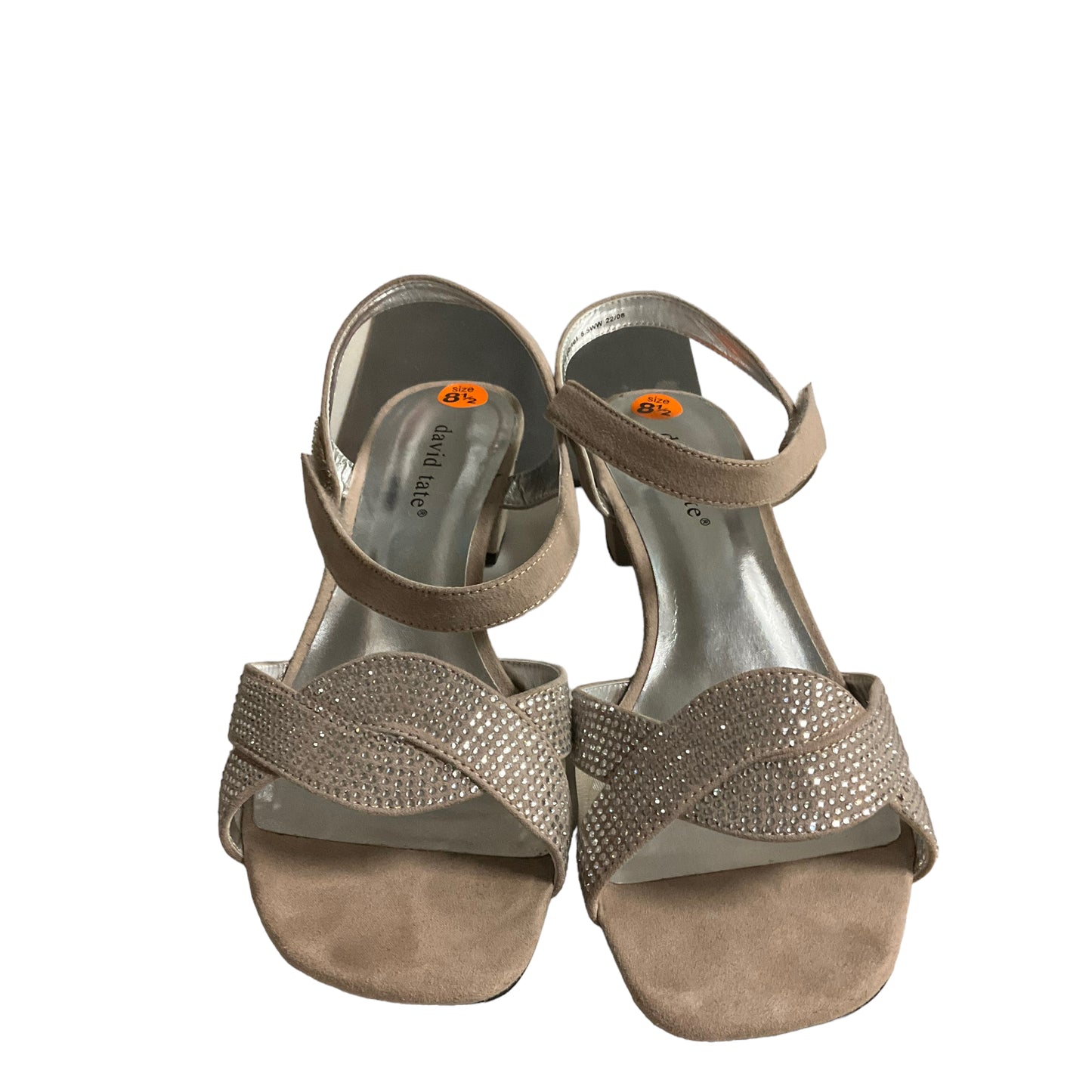 Sandals Heels Block By David Tate  Size: 8.5