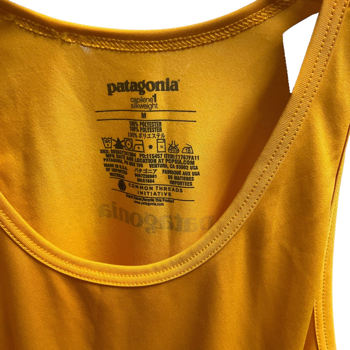 Gold Tank Top Patagonia, Size M