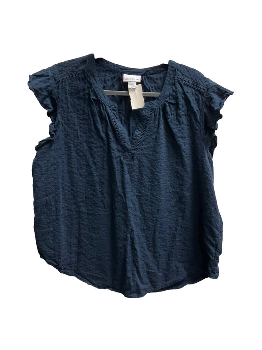Top Short Sleeve By Liz Claiborne  Size: Xl