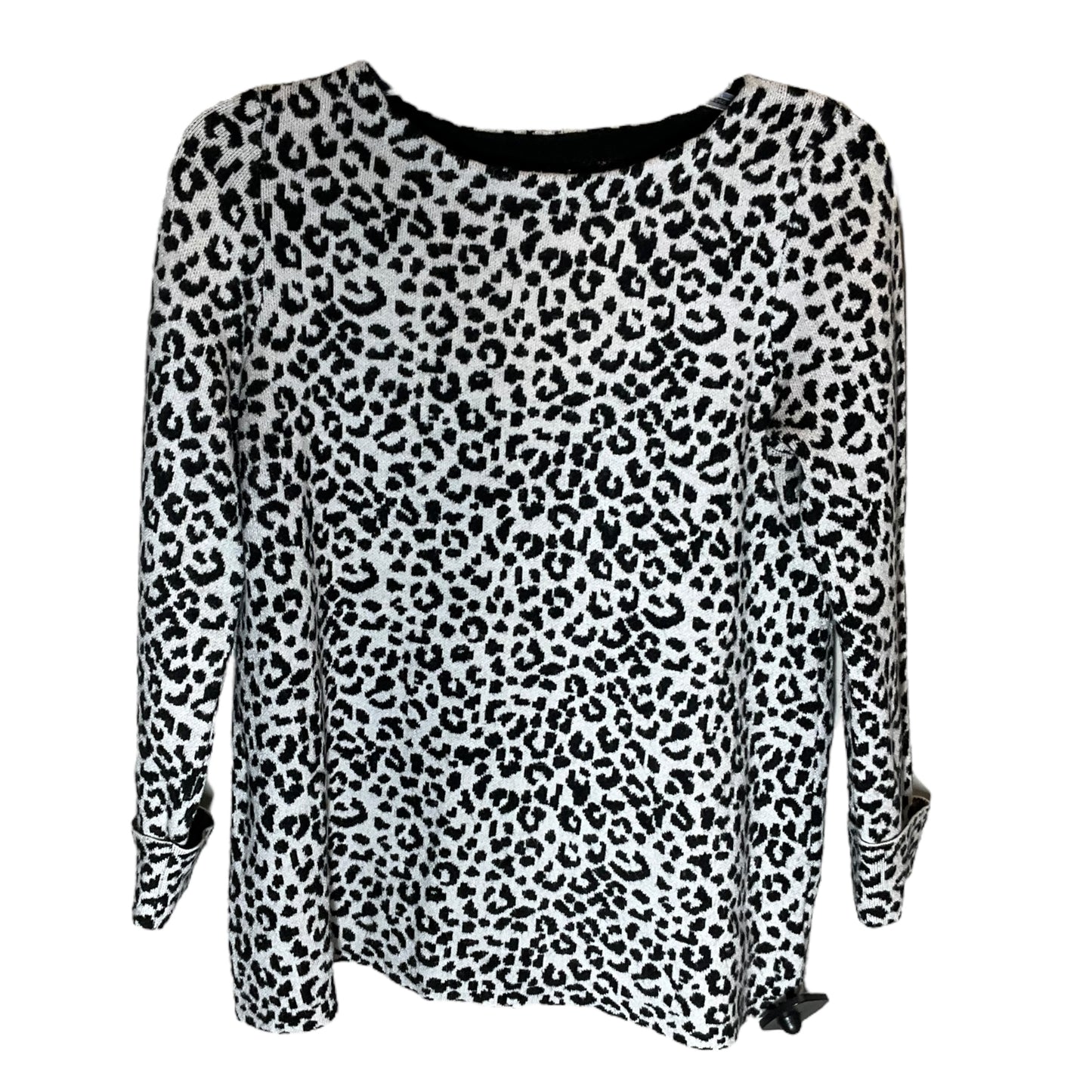 Sweater By Cynthia Rowley In Black & White, Size: S