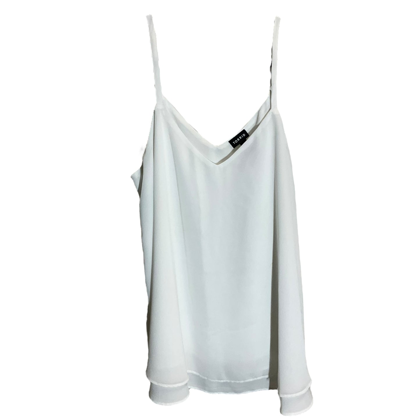 Top Cami By Torrid In White, Size: Xl